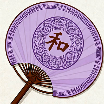 国风文化广告扇定制：印诗词书画、展文化底蕴，让品牌与传统共生